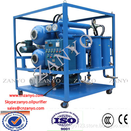 High Vacuum Insulation Oil purification Equipment